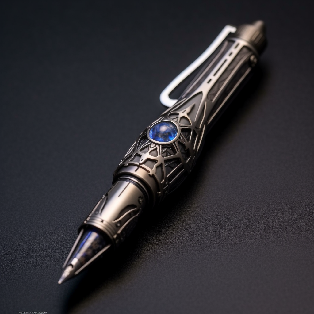 alien-tech fountain pen